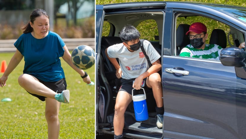 Working two jobs, sacrificing career: These parents go all out to support their children’s football dreams