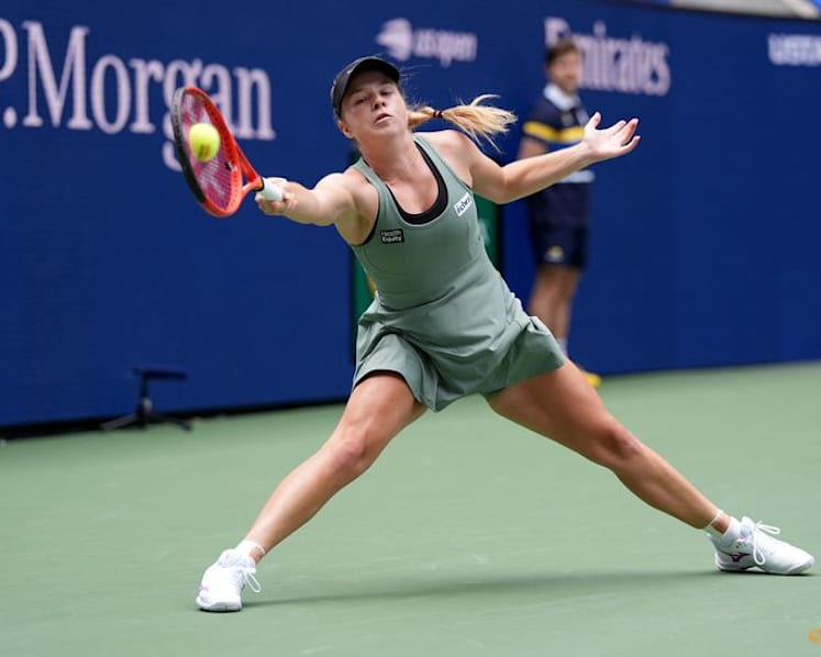 US Open begins under sunny skies