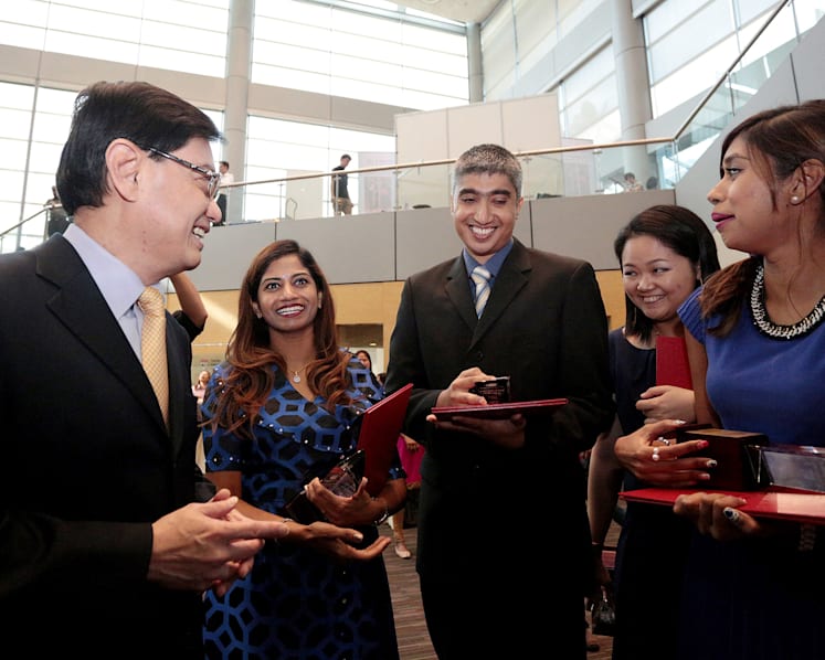 Teacher who taught English through drama, songs among six honoured