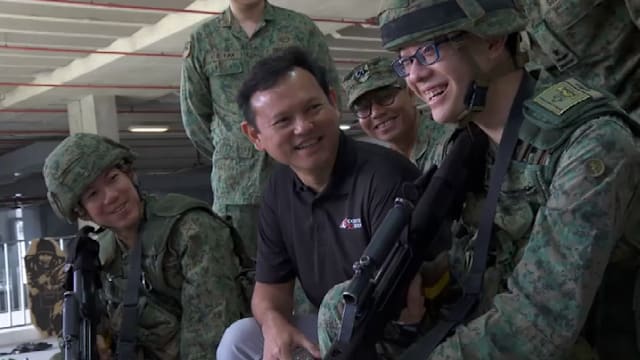 约3000名战备军人 参与武装部队动员演习