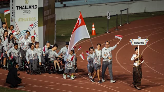 第13届亚细安残疾人运动会 在泰国呵叻圆满落幕