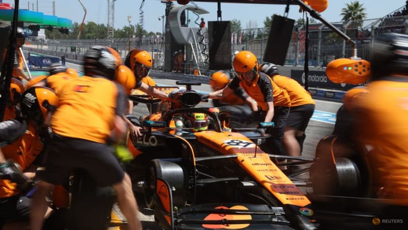 Piastri on pole as McLaren lock out front row in Spain