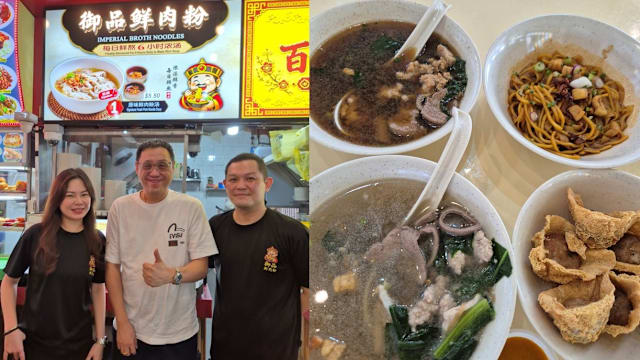 金记潮州卤鸭摊主开新档，携手好友打造两种汤底鲜肉粉、猪油拌饭等！