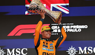 Norris wins in Brazil to go 24 points clear at top