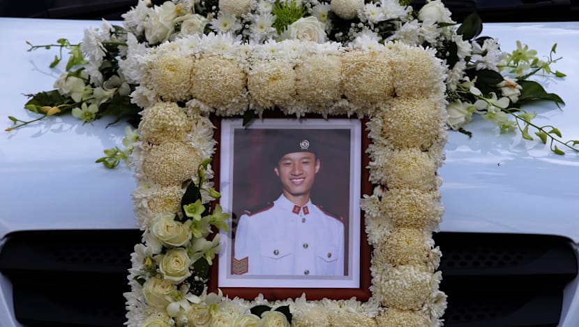 Solemn military send off for 3SG Gavin Chan, NSF killed during Ex Wallaby