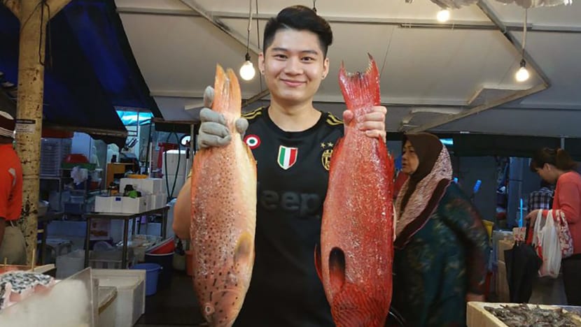 Millennial turns his back on an office job, opts for life in the wet market