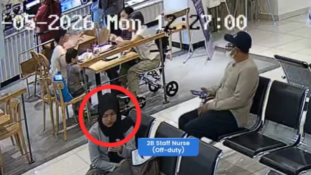 女子就餐被食物噎住  怡保休班女护士及时施救获赞