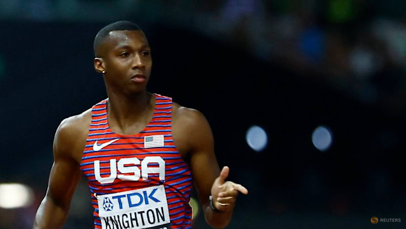 Doping-Banned US sprinter Knighton punished for 'choosing wrong restaurant', says agent