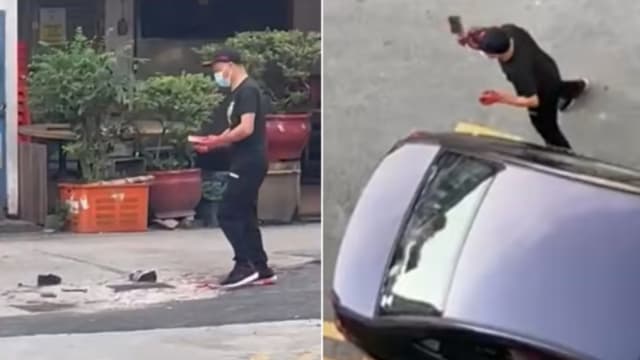 在美芝路餐馆外用刀砍杀妻子 男子承认企图谋杀