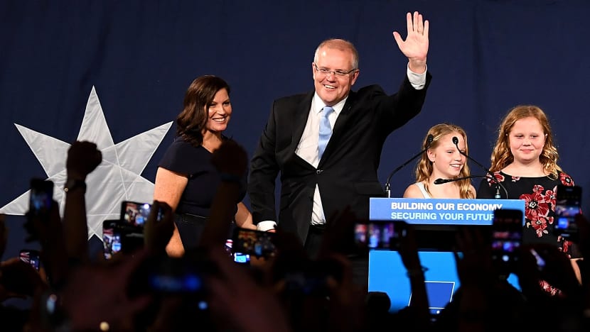 PM Lee congratulates Australian PM Morrison on election victory