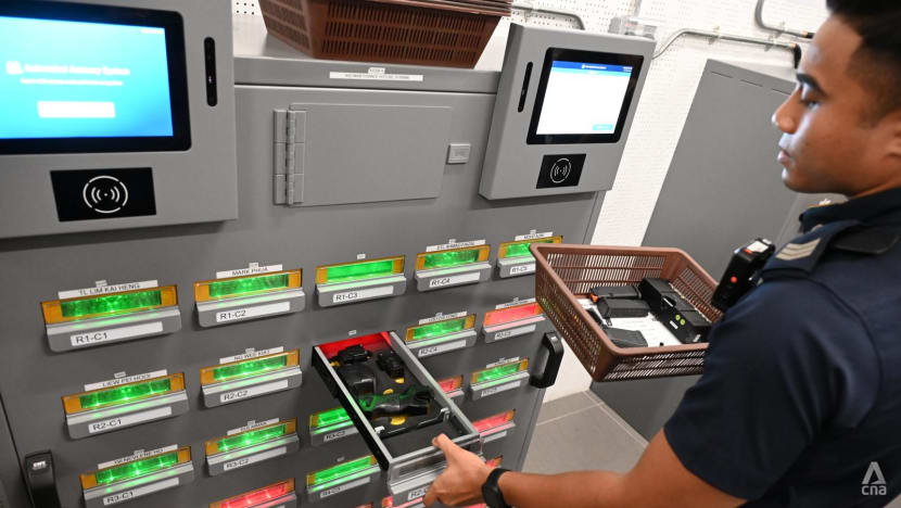 All neighbourhood police centres to have automated equipping and armoury systems by end-2027 All neighbourhood police centres to have automated equipping and armoury systems by end-2027