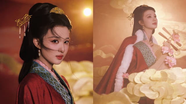 仅出场20秒，王楚然“红衣昭君”春晚爆红！