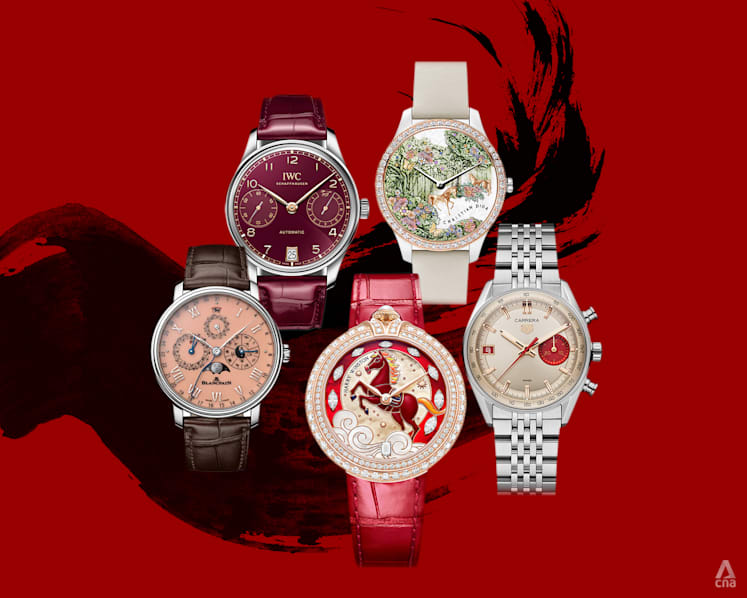 Gallop into the Year of the Horse with these artistic zodiac-themed watches