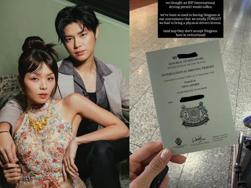 Yes 933 DJ Hazelle Teo overcame a rental car hiccup during her Switzerland pre-wedding photoshoot trip with fiance
