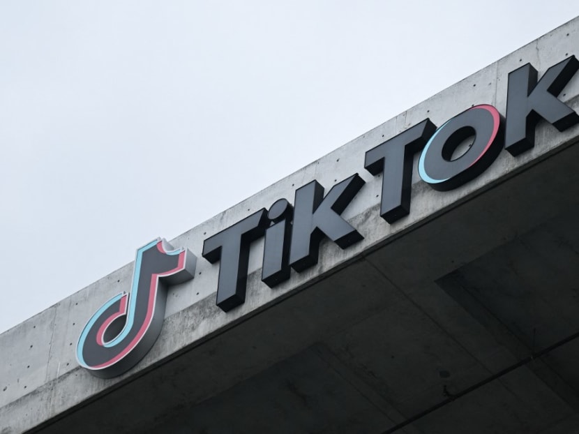The TikTok logo is displayed on signage outside TikTok social media app company offices in Culver City, California, on March 16, 2023. The TikTok logo is displayed on signage outside TikTok social media app company offices in Culver City, California, on March 16, 2023.