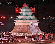 Asian Games open in Nagoya with celebration of solidarity and Japanese culture