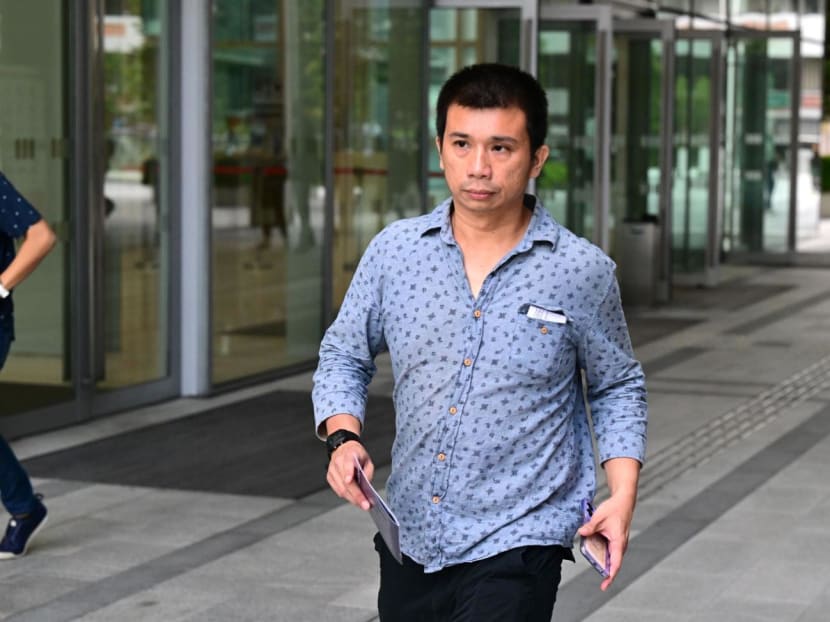 Kurt Tay outside State Courts on Nov 16, 2023. 