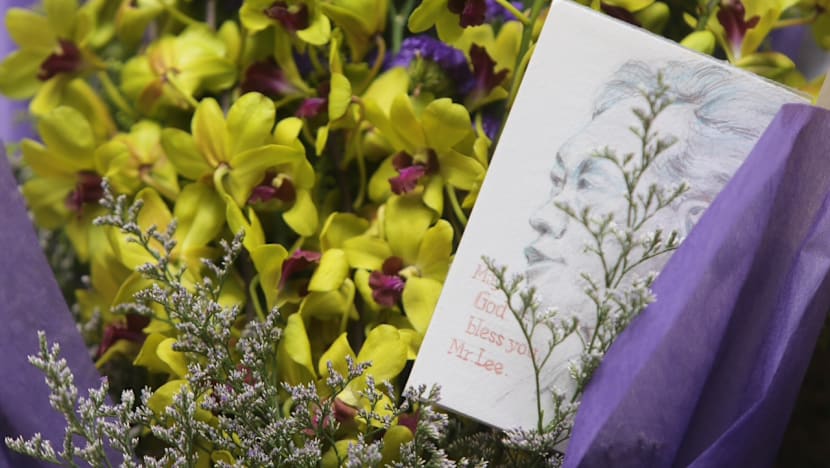 Singaporeans offer their well-wishes to former MM Lee Kuan Yew