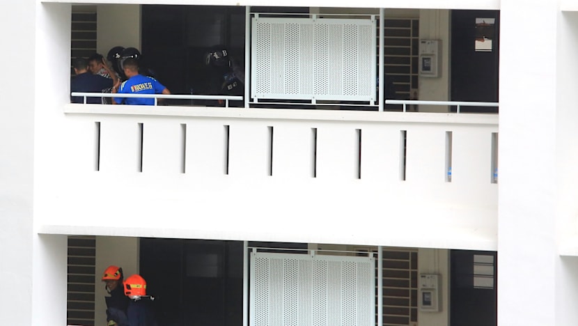 Cops break into Sembawang Drive flat in dramatic end to 17-hour standoff 