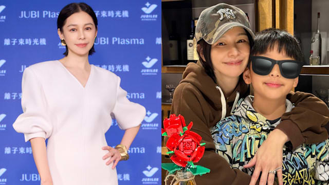 徐若瑄和弟弟合开新公司，暂不签儿子当艺人：他要考PSLE！