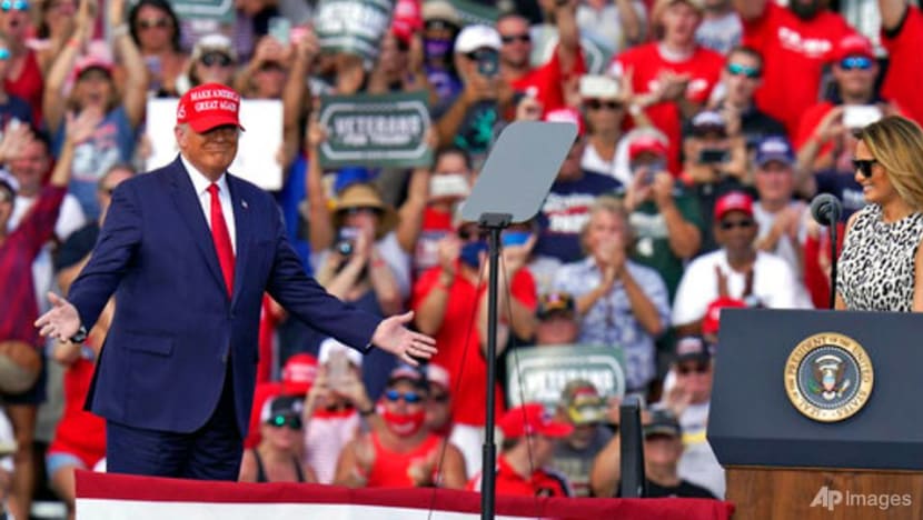 As COVID-19 surges, Trump rallies keep packing in thousands  