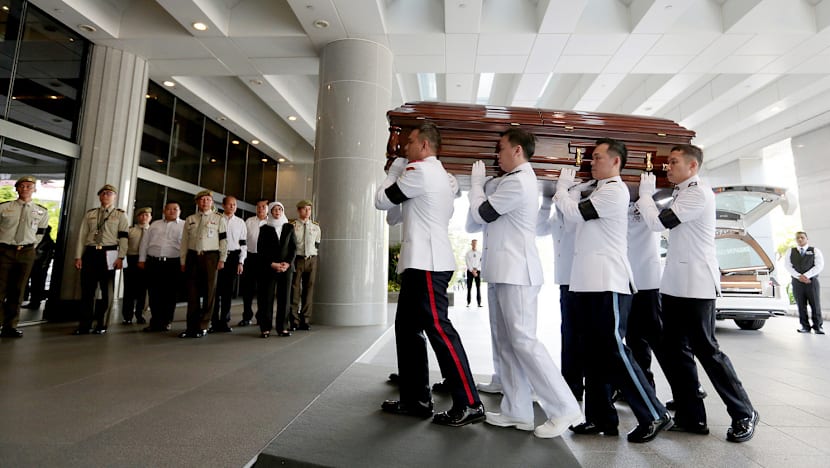 Thousands bid a final farewell to Nathan at Parliament House