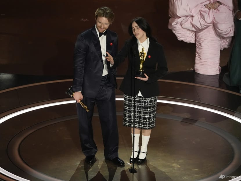 Billie Eilish and Finneas win best original song Oscar for Barbie ballad, What Was I Made For? Billie Eilish and Finneas win best original song Oscar for Barbie ballad, What Was I Made For?