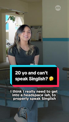 How is it possible to be S'porean and NOT KNOW SINGLISH? 😖 #8dayssgLocalEnt #KristenLin #DarrenLim #singlish #celebkid