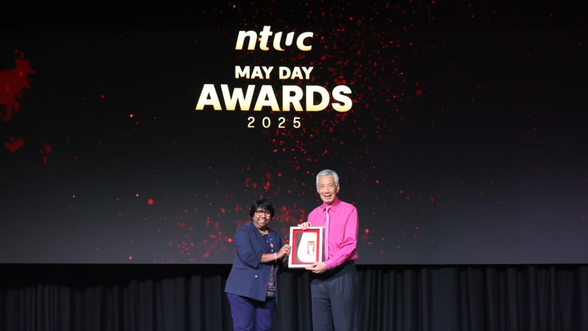 SM Lee receives top May Day award from NTUC for 'supreme' contributions to labour movement SM Lee receives top May Day award from NTUC for 'supreme' contributions to labour movement