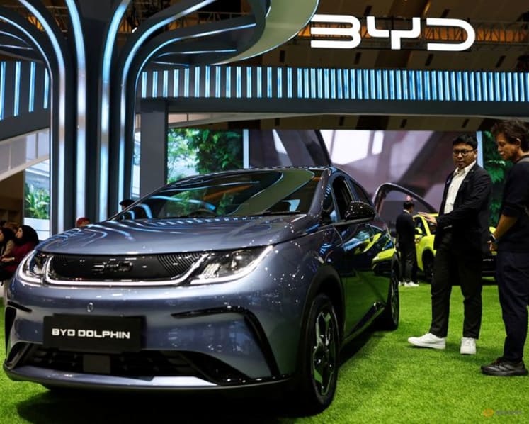 BYD's annual profit drops for first time in four years as price war hurts margins