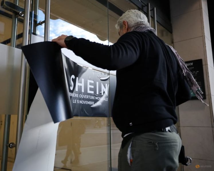 France moves to suspend Shein over sex dolls and weapons on day Paris store opens
