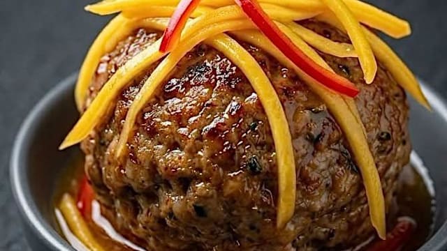 食谱：芒果肉丸