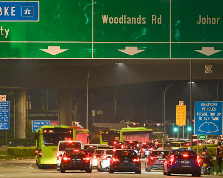 Heavy traffic through Woodlands and Tuas Checkpoints expected for the rest of June: ICA