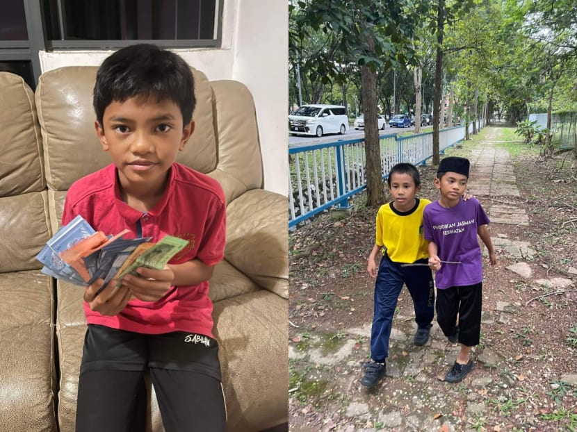 12-year-old Yusuf (left) saved his own pocket money for a month to help a friend stay in school. 12-year-old Yusuf (left) saved his own pocket money for a month to help a friend stay in school.