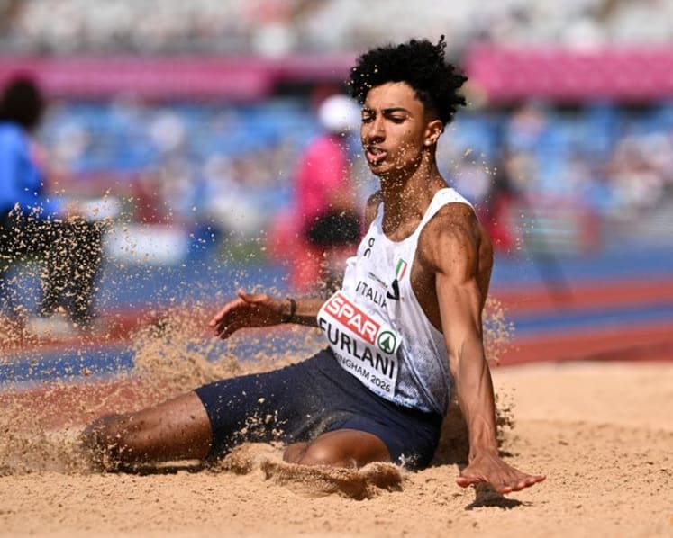Italian long jumper Furlani withdraws injured from Euros