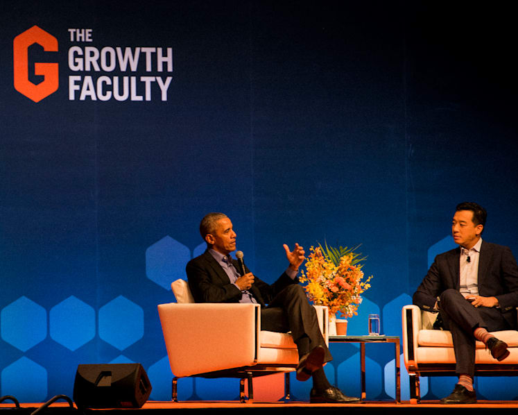World would be a better place if women led all nations, Obama tells cheering S’pore audience