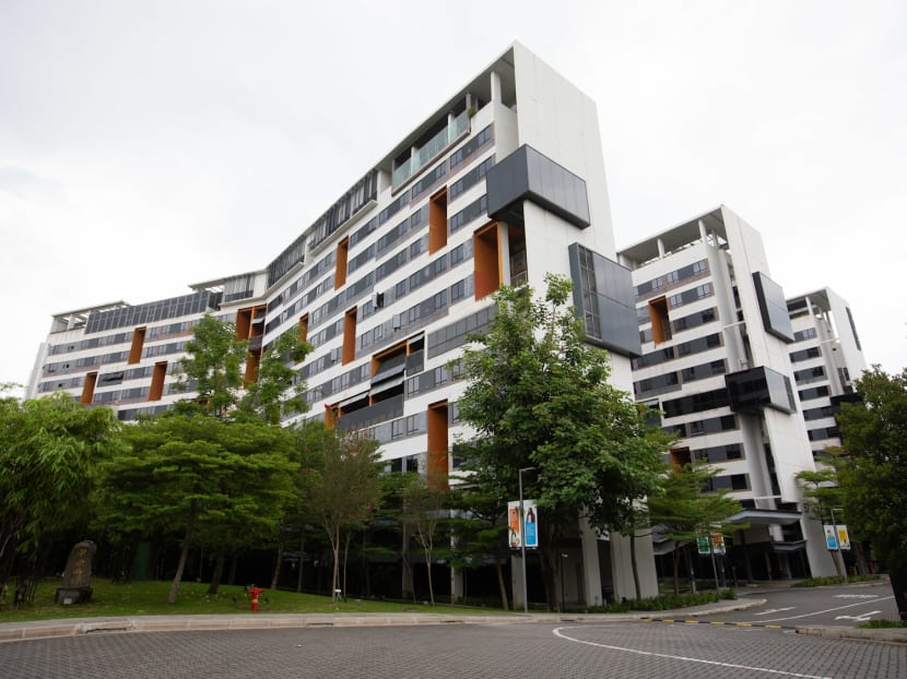 A view of the hostel blocks at the Singapore University of Technology and Design on May 31, 2024. 