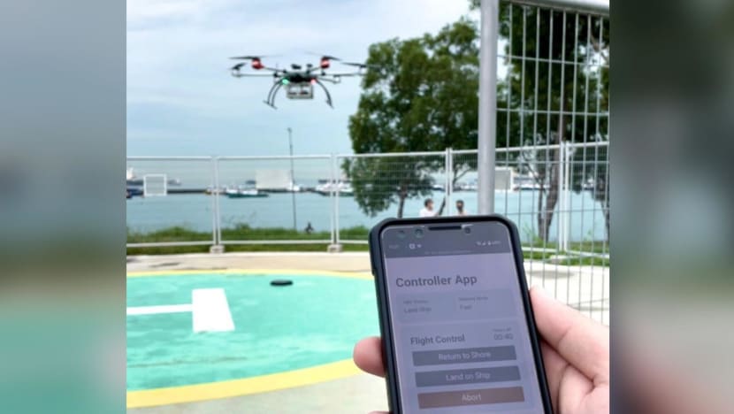 ST Engineering announces consortium to use unmanned aircraft for shore-to-ship parcel delivery ST Engineering announces consortium to use unmanned aircraft for shore-to-ship parcel delivery