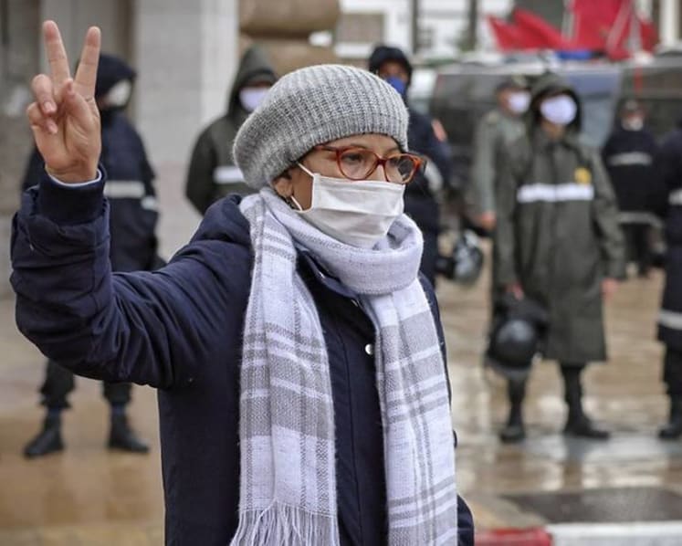 Morocco's police disperse protest against ties with Israel