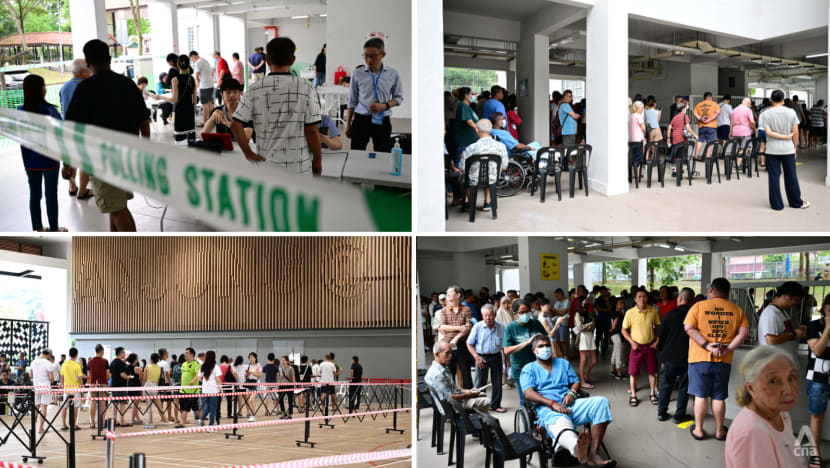 Singaporeans vote in first contested Presidential Election in 12 years ...