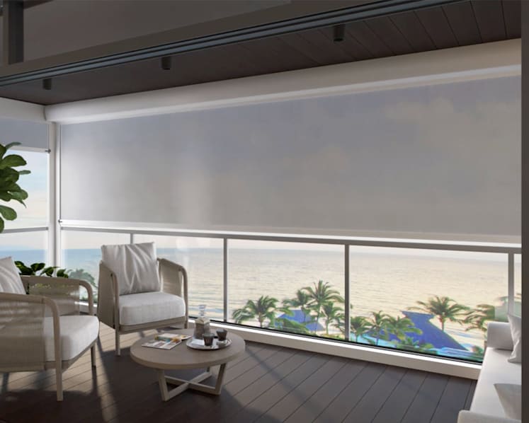 An elegant, modern solution for protecting your home from the elements