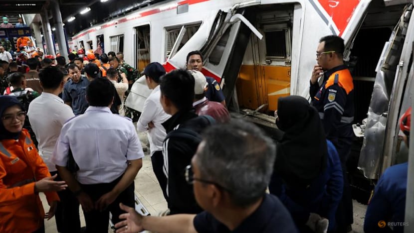 Trains collide near Jakarta, killing four, injuring dozens