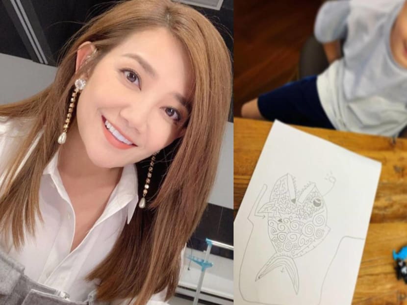 Turns out, he's really artistic too. Turns out, he's really artistic too.