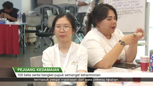 100 belia perkukuh keupayaan mewujudkan sekitaran damai menerusi inisiatif serantau