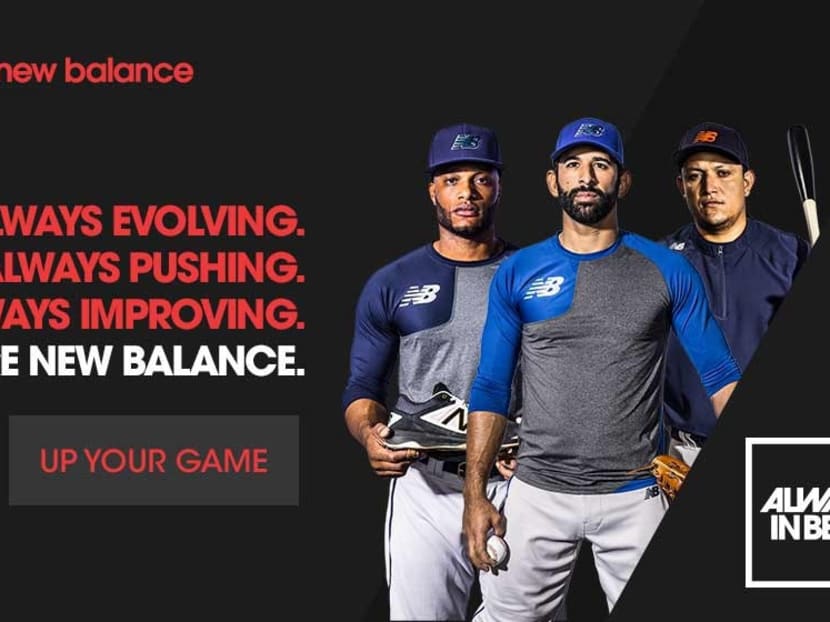 A New Balance advertisement. Photo: New Balance