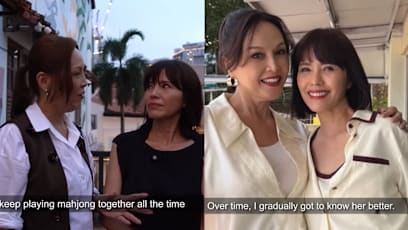 Zoe Tay Says Mahjong At Aileen Tan's Home Is What Brought Them Closer To Each Other