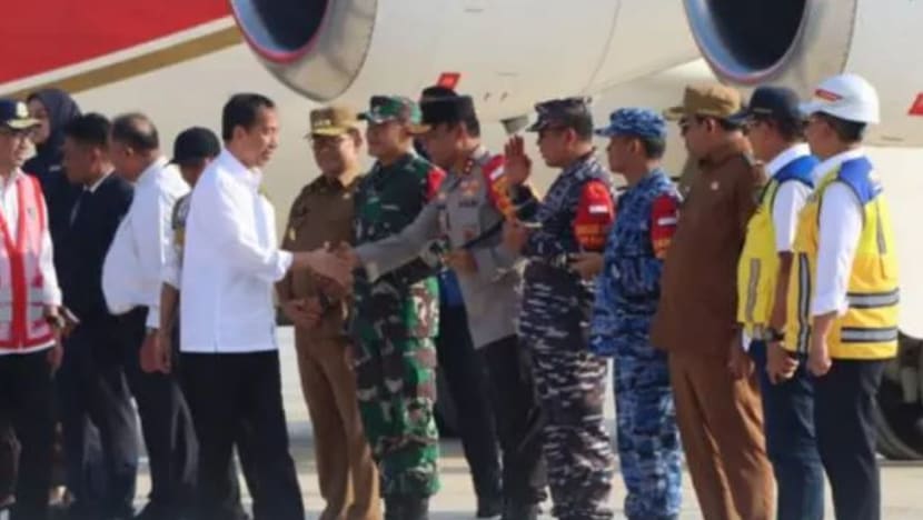 Lapangan Terbang Nusantara sambut pendaratan sulung Jokowi Lapangan Terbang Nusantara sambut pendaratan sulung Jokowi
