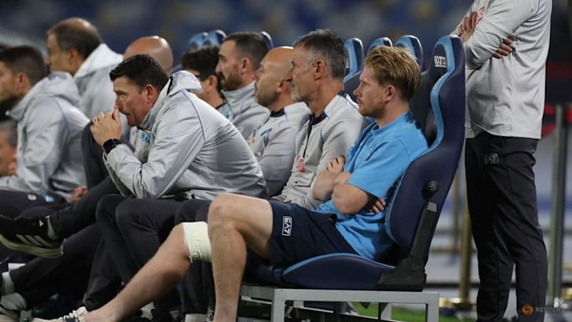 Napoli's De Bruyne sidelined with thigh injury