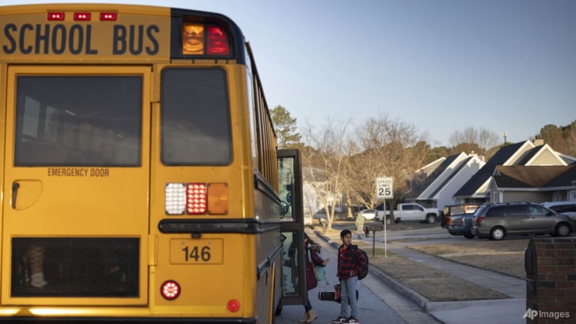 Tired of diesel fumes, these US mothers are pushing for electric school buses Tired of diesel fumes, these US mothers are pushing for electric school buses