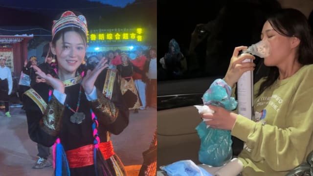 高原跳舞又晕又呕　张馨予被批“没常识”